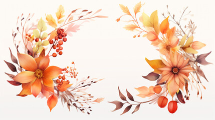 floral background loral and leaf card. For banners, posters, invitations, etc.