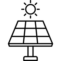 Solar Panel Icon