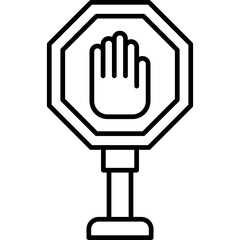 Stop Sign Icon