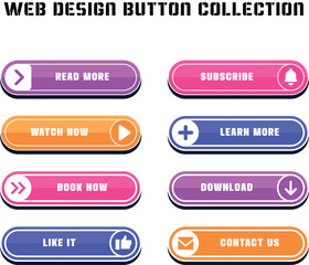 cta web button collection	
