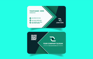 Professional elegant corporate business card template