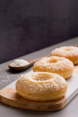 donuts with different flavors