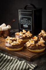 donuts with different flavors