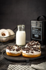donuts with different flavors