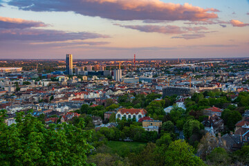 view from eiffel tower