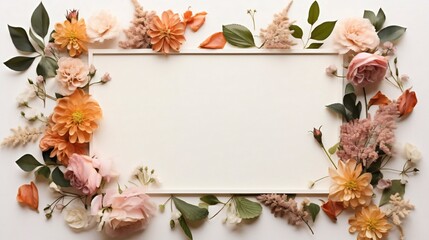 Generative AI : Foral greeting card made of liana branches with a place for text, for printing on textiles, bed linen, packaging, beautiful wallpaper in PANTONE Very Peri color