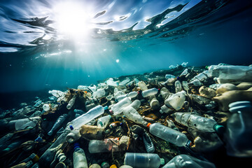 Plastic waste under the sea affects marine life
