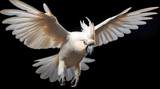 Triton Cockatoo White background