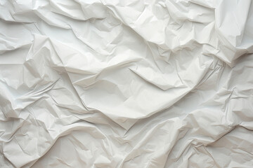 Obraz premium Crumpled Paper Background with Shadows. Generative AI