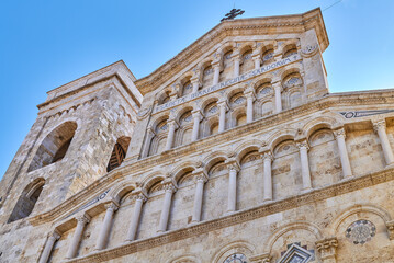 Obraz premium Cagliari, architectures and religion