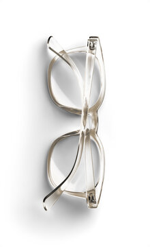 Brown Clear Frame Reading Glasses