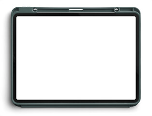 Green Mockup Tablet 11inch with Case