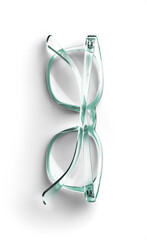 Mint Clear Frame Reading Glasses