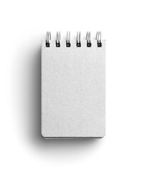 White Small Ringbinder Notepad Cover