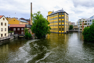 buildings by the canal