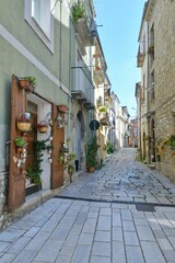 The Molise village of Larino, Italy.