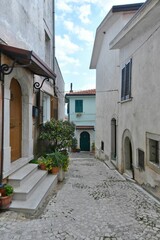 Fototapeta na wymiar The Campanian village of San Lupo, Italy.