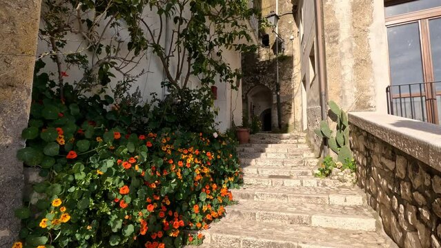 The Campania village of Guardia Sanframondi, Italy.