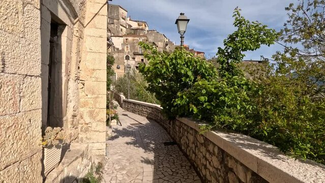 The Campania village of Guardia Sanframondi, Italy.