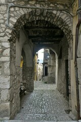 Obraz premium The Campania village of Guardia Sanframondi, Italy.