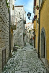 Naklejka na ściany i meble The Campania village of Guardia Sanframondi, Italy.