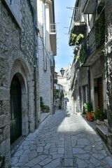 Obraz premium The Campania village of Guardia Sanframondi, Italy.