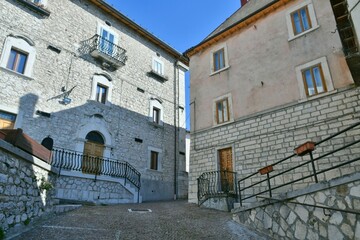 The Abruzzo village of Rivisondoli, Italy.