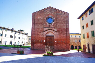 San Francesco church in Castelfiorentino, Tuscany, Italy
