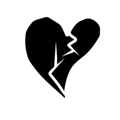 broken heart icon