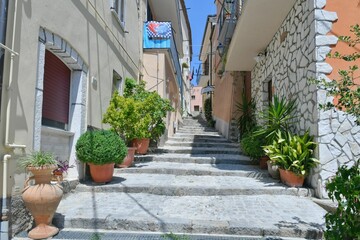 Fototapeta na wymiar The Campanian village of Ciorlano, Italy.
