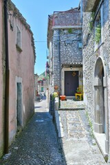 The Campanian village of Letino, Italy.