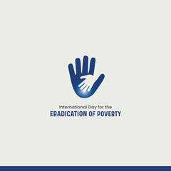 Fototapeta na wymiar International Day for the Eradication of Poverty.