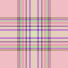 Seamless tartan texture of textile check plaid with a pattern vector background fabric.