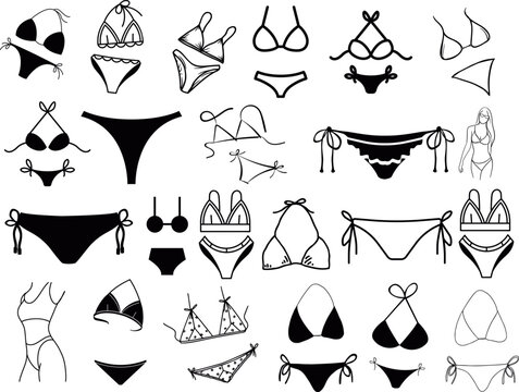 29,913 Underwear Outline Images, Stock Photos, 3D objects