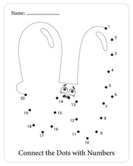 Cute Alphabet Dot To Dot Connect, Coloring Pages for kids, Activity Book, Alphabet for Kids