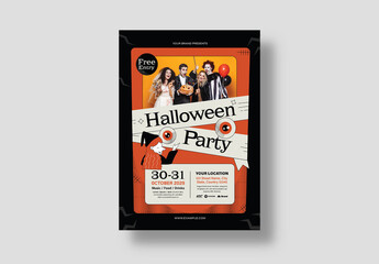 Halloween Flyer Layout