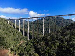 Wheat railway, viaduct 13 in the municipality of Vespasiano Correa in the Taquari Valley.