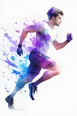 people running, people doing sports healthy life