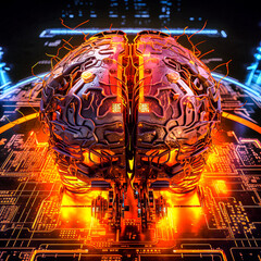 An artificial brain on a circuit board