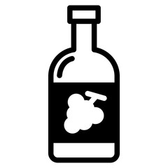 wine bottle, alcohol, wine
