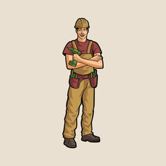 Obraz premium carpenter