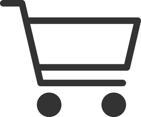 shopping cart icon vector © SolaruS