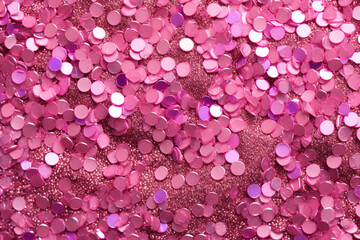 Obraz premium Pink glitter background