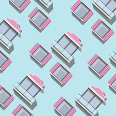 barbie doll fashion wallpaper pink palms bow