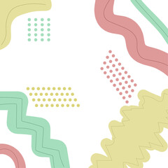 Special background of abstract shapes with copy space