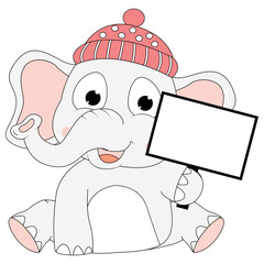 cute elephant animal cartoon