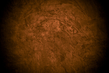 Old wall texture cement dark black brown background abstract grey color design are light with white gradient background.