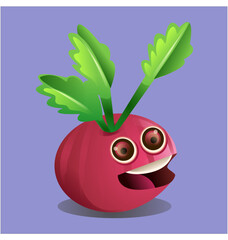 vegetable smile design