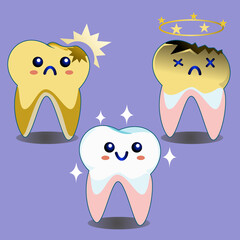 dental cartoon illustration