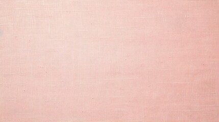 Fototapeta premium Close Up of a Canvas Fabric Texture in blush Colors. Seamless Wallpaper Background 